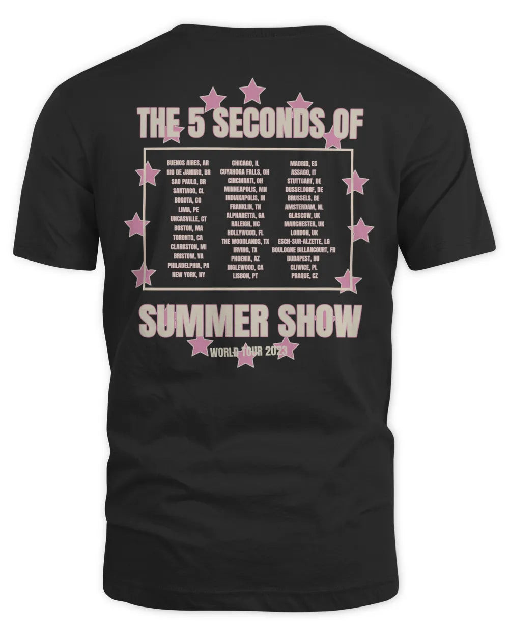 Merchandise 5sos Army Green T Shirt