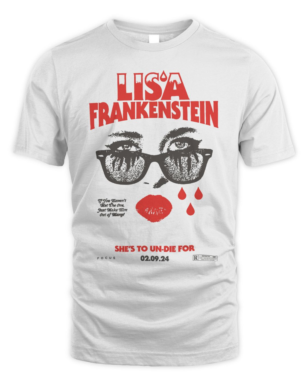Lisa Frankenstein Merch Hide Your Tears Shirt