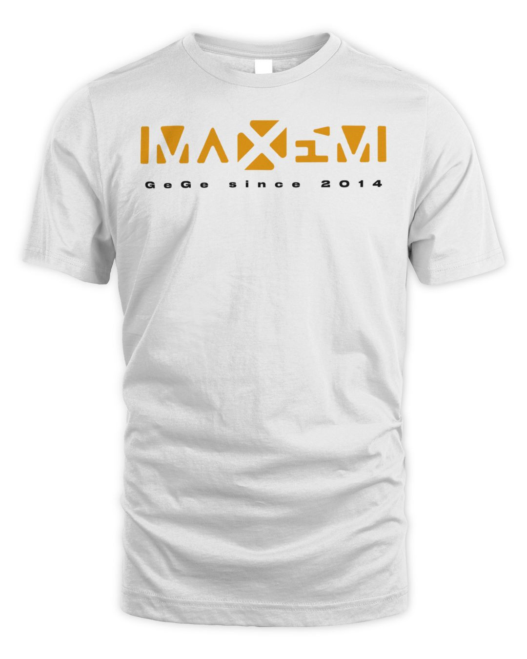 Maxim Merch Logo Text Shirt