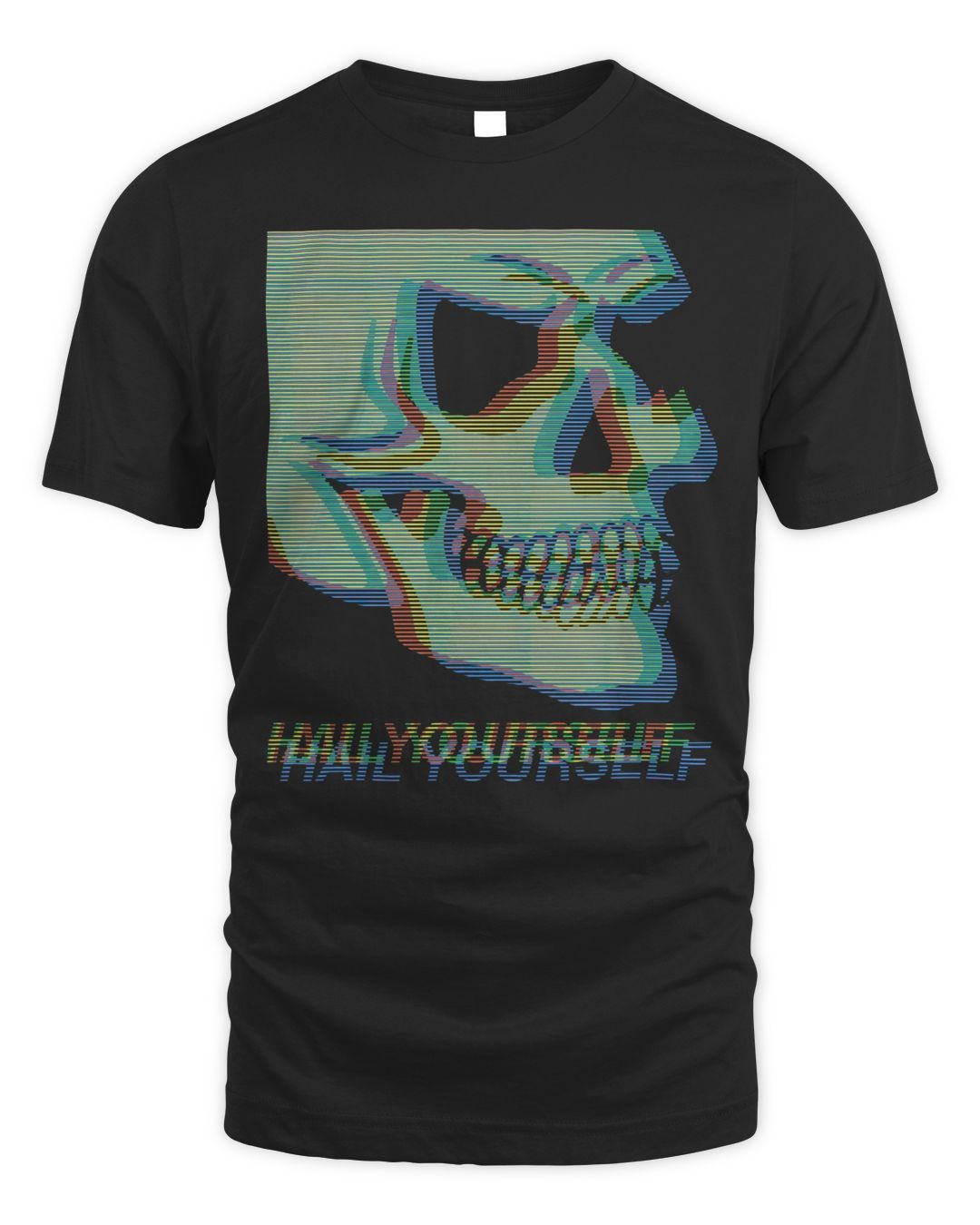 Lpotl Merch Digital Skull Shirt