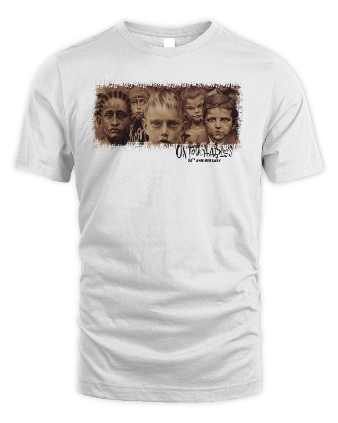 Korn Merch Untouchables 20th Shirt