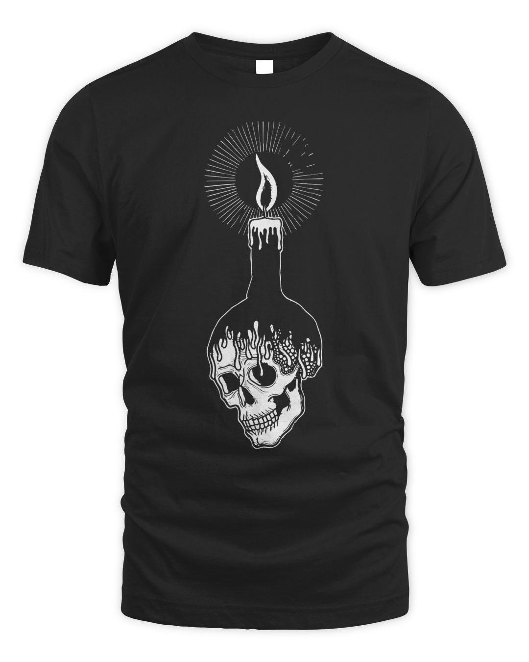 Mastodon Merch Skull Candle Shirt