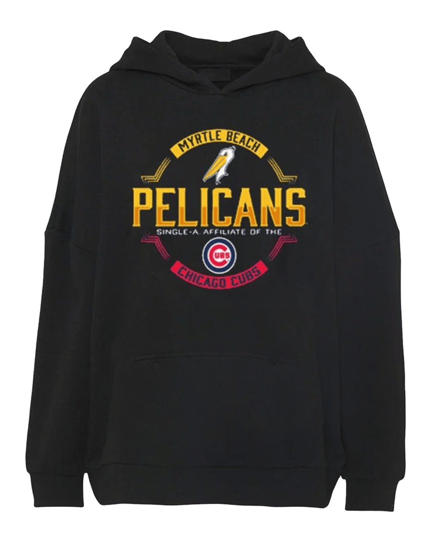 Myrtle Beach Pelicans Single-a, Affiliate Of The Chicago Cubs Hoodie