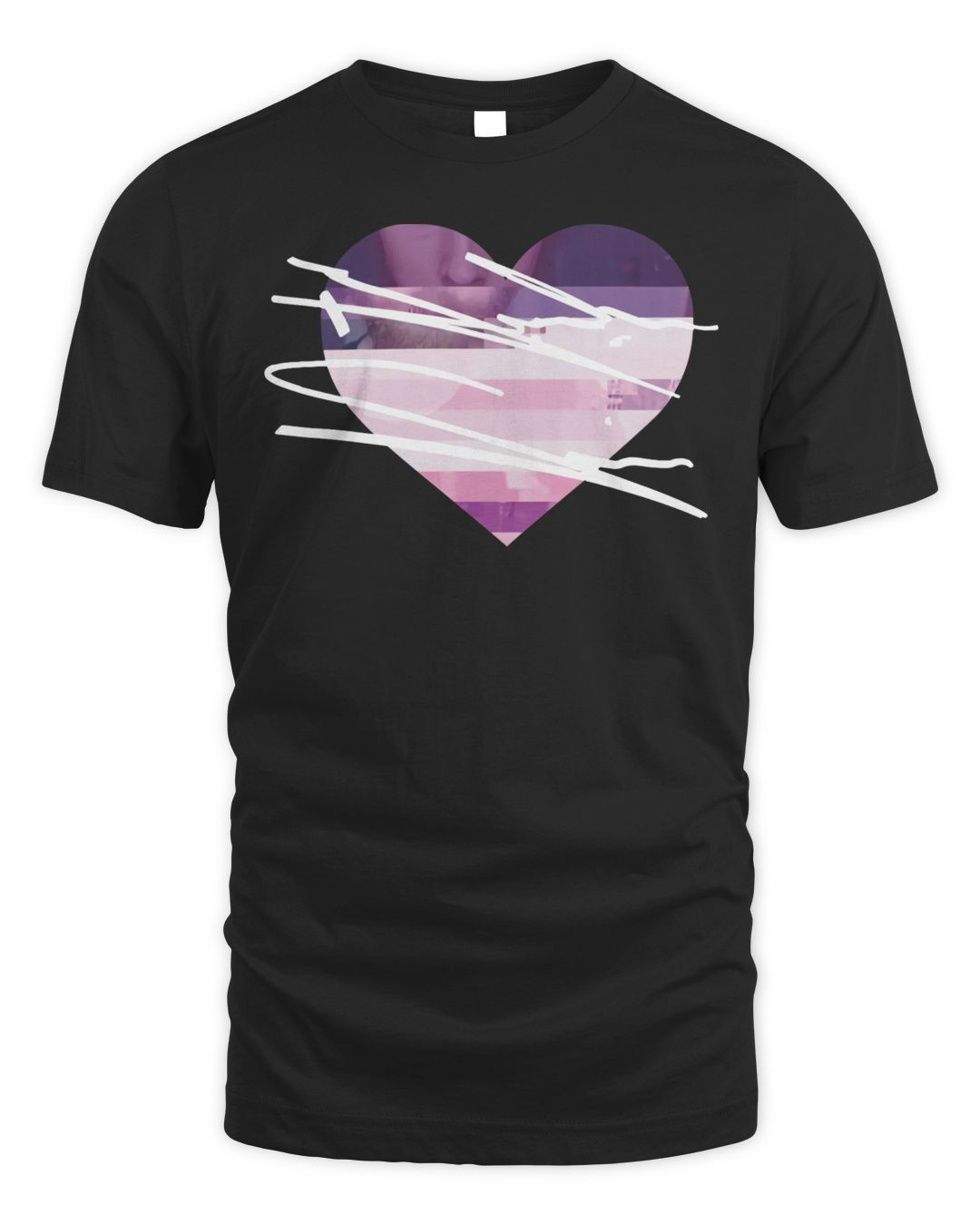 Imbrandonfarris Merch Glitch Heart Shirt