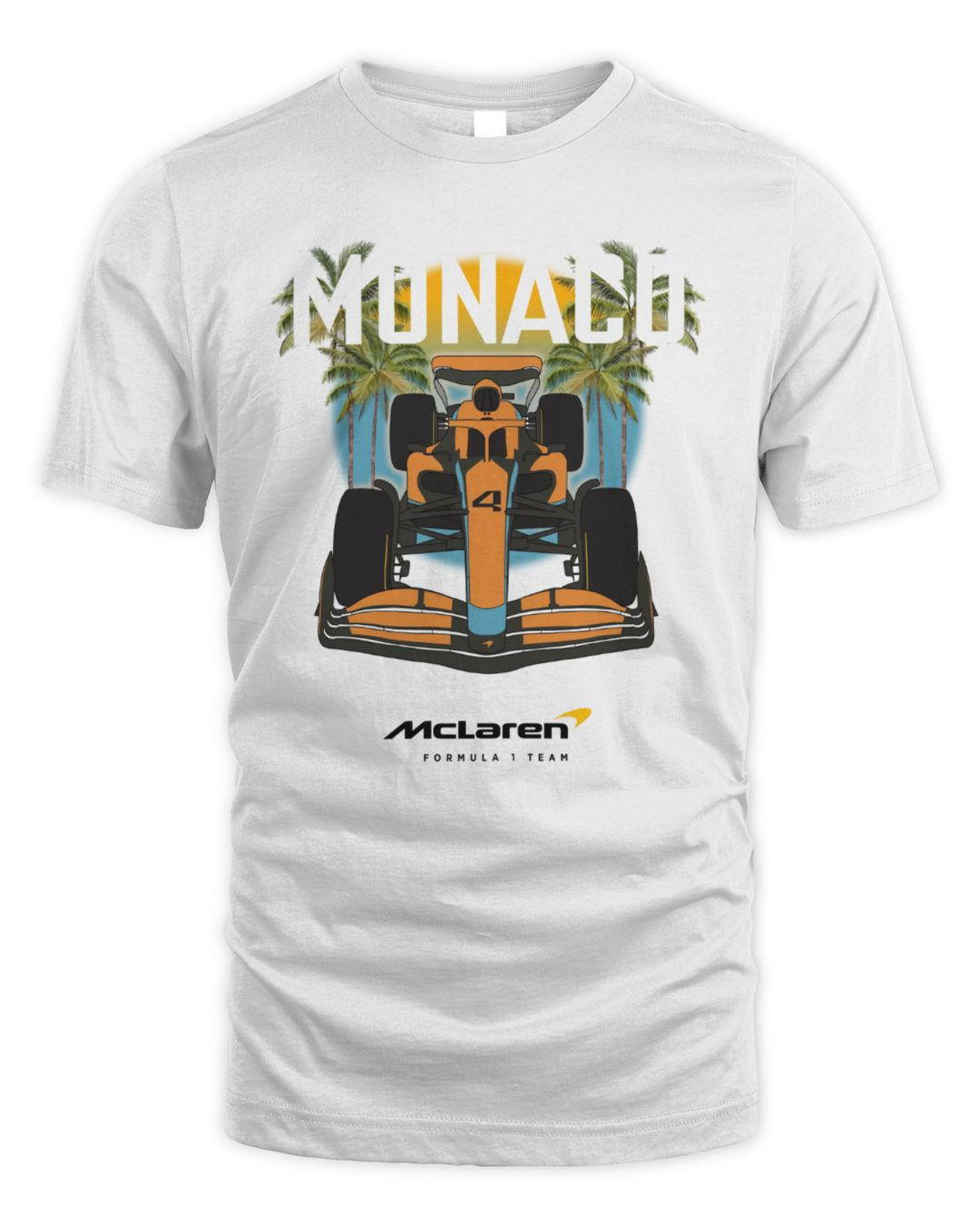 Mclaren F1 Team 2024 Monaco Grand Prix All Speed T-shirt