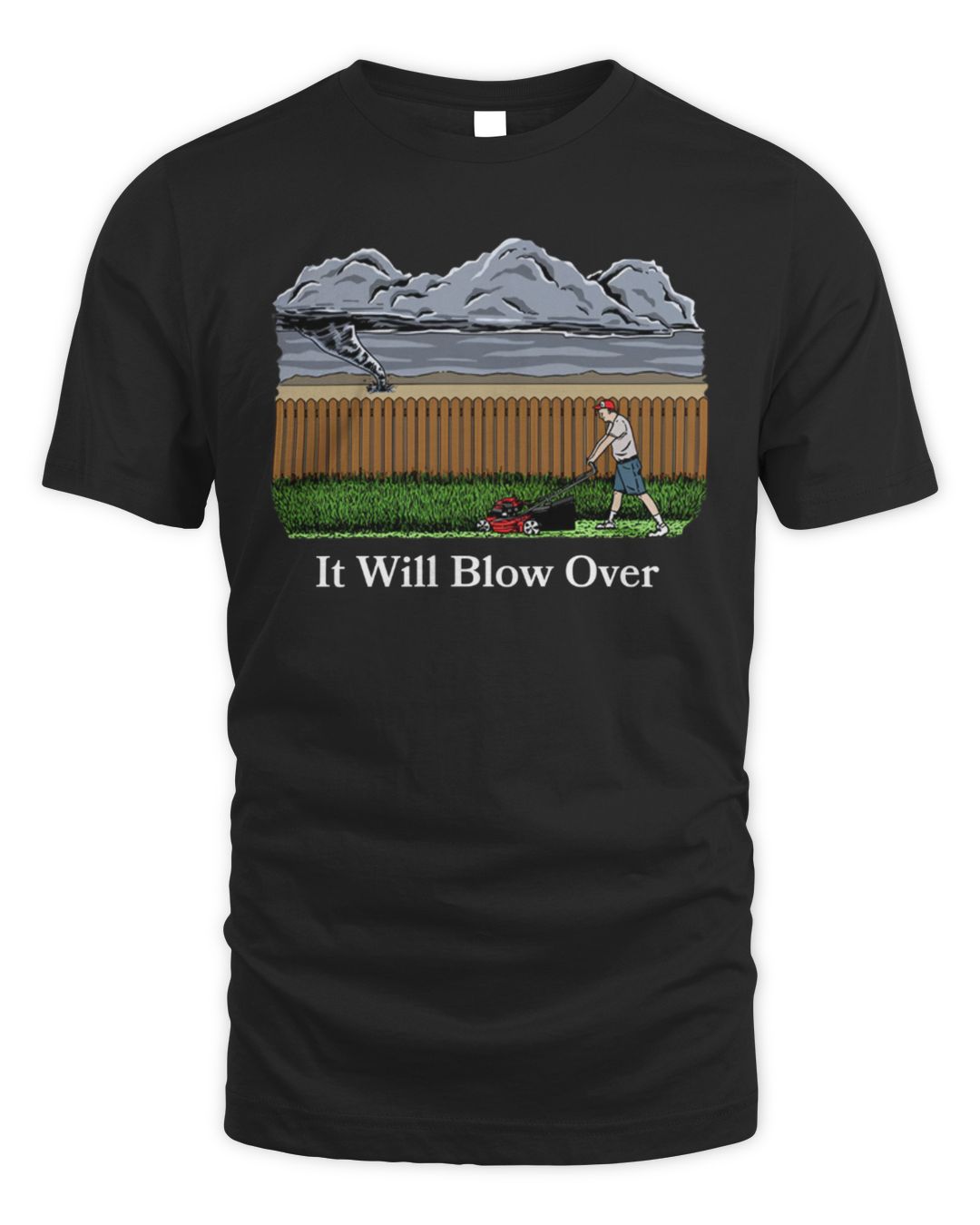 It Will Blow Over Tee Middle Class Fancy Merch