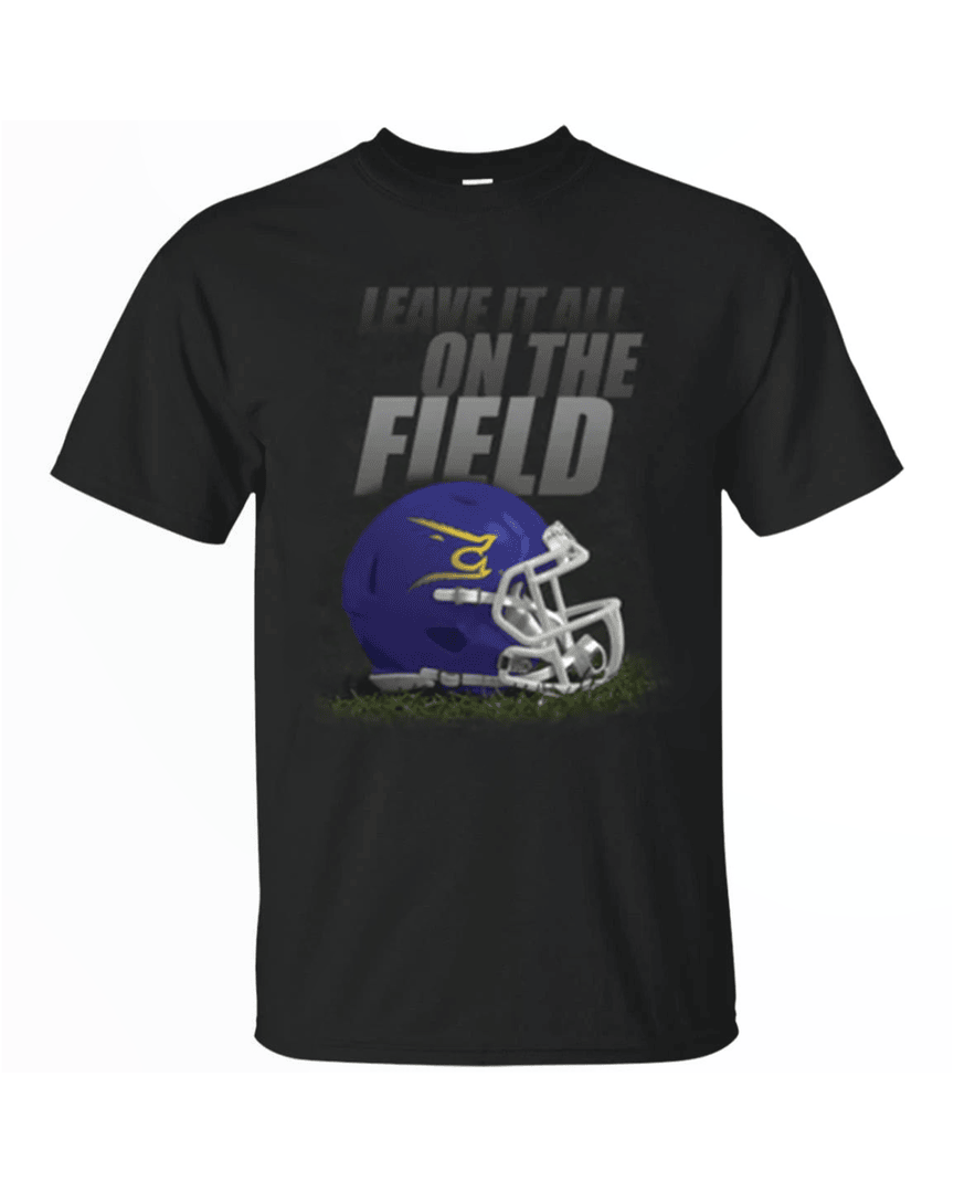 Leave It All On The Field Texas A&m Kingsvi Javelinas Gridiron T Shirt