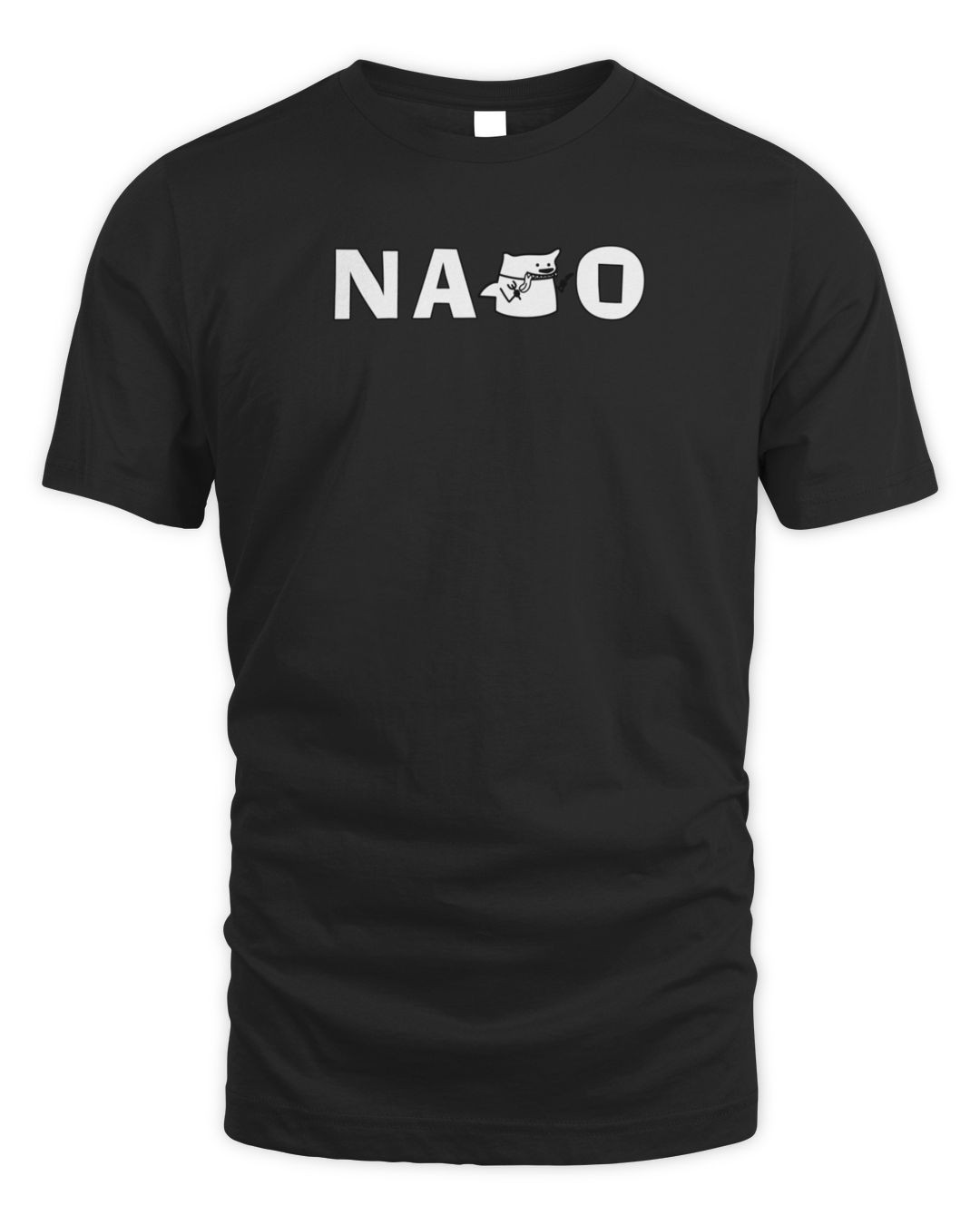 Nafo Shark Love T-shirt Black