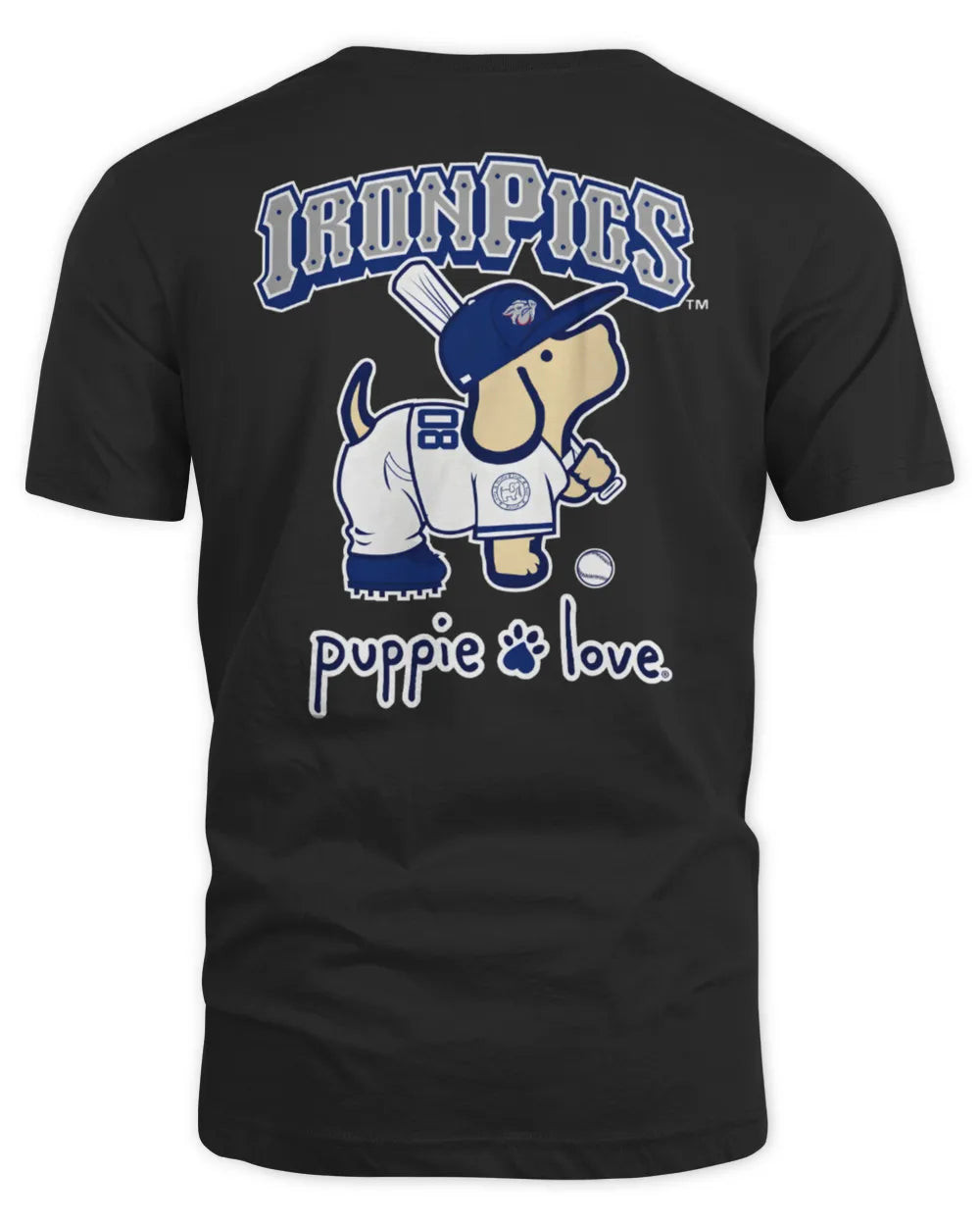 Milb X Puppie Love Lehigh Valley Ironpigs Baseball T Shirt