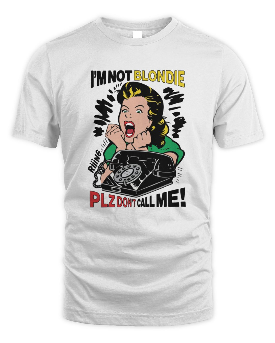 I'm Not Blondie Plz Don't Call Me White Merch Hoodie