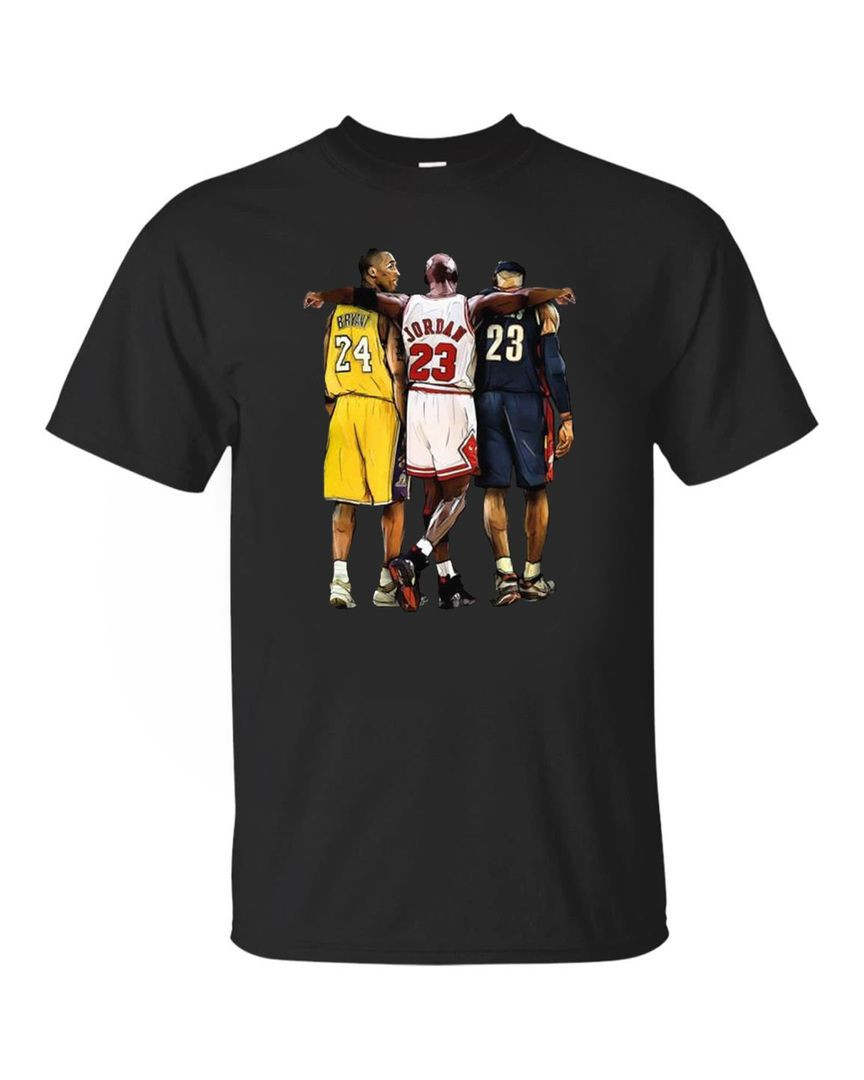 Kobe Michael Lebron James Basketball T Shirt