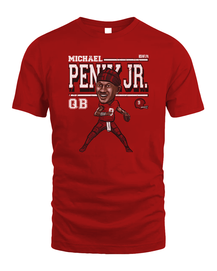 Michael Penix Jr. Atlanta Cartoon T Shirt