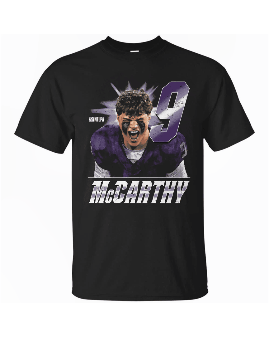 J.j. Mccarthy Minnesota Scream Caricature T Shirt