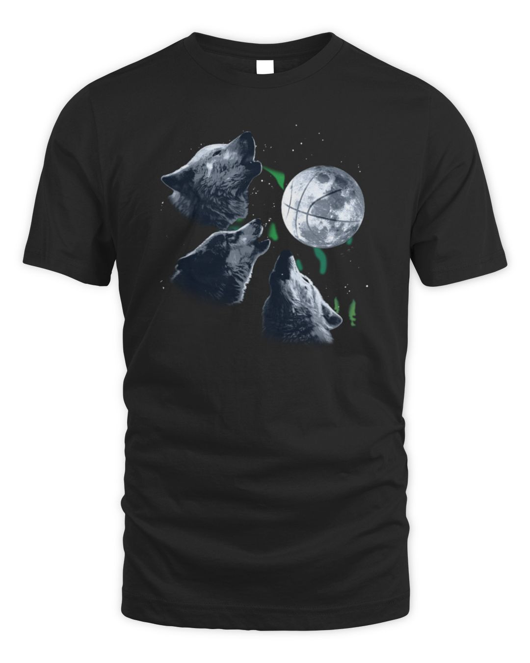 Minnesota Basketball Three Wolf Moon T-shirt