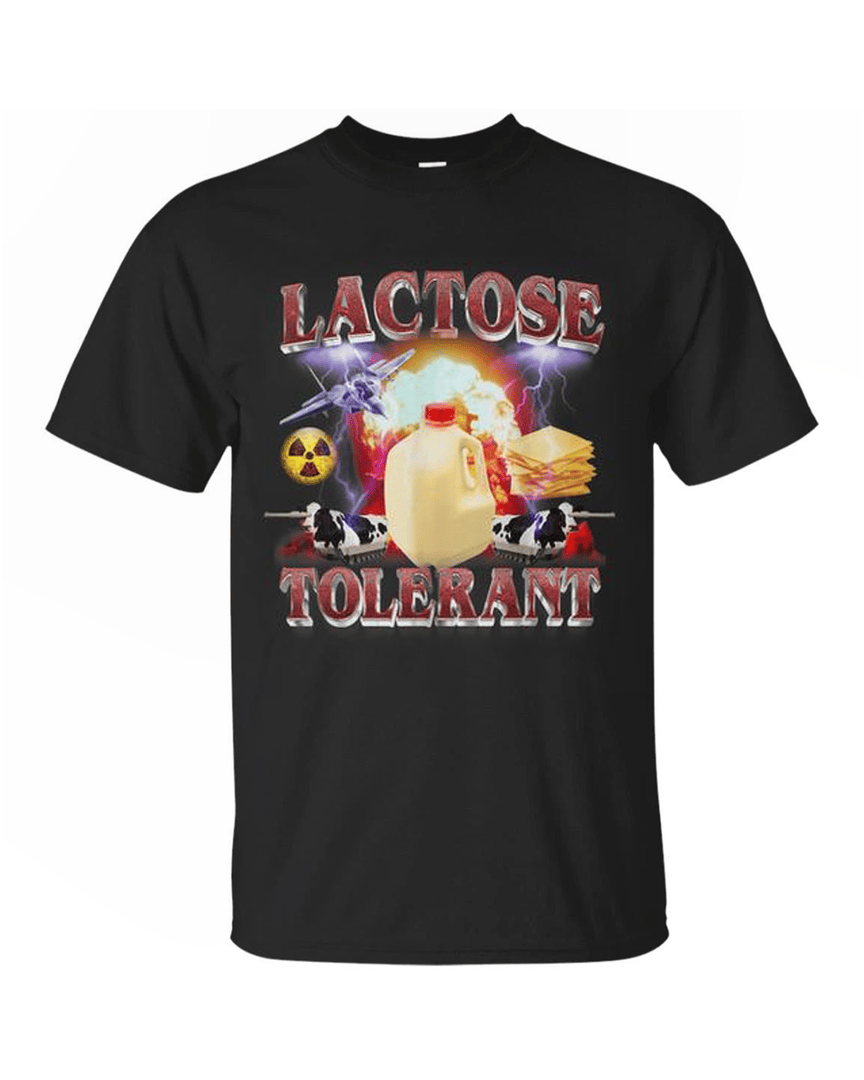 Lactose Tolerant Graphic T Shirt