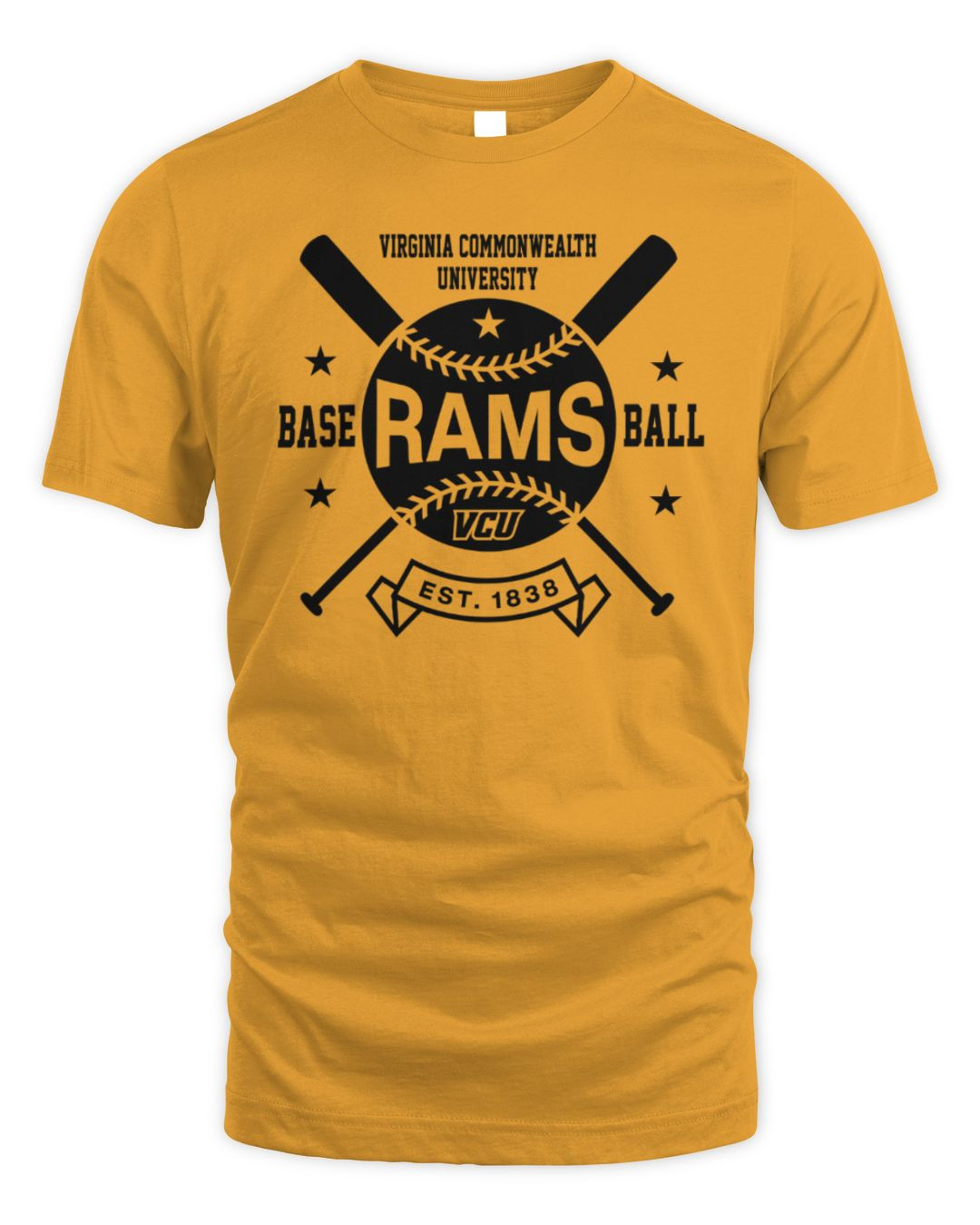 Men's Virginia Commonwealth Dri-fit Legend S-s Baseball Est 1838 Tee