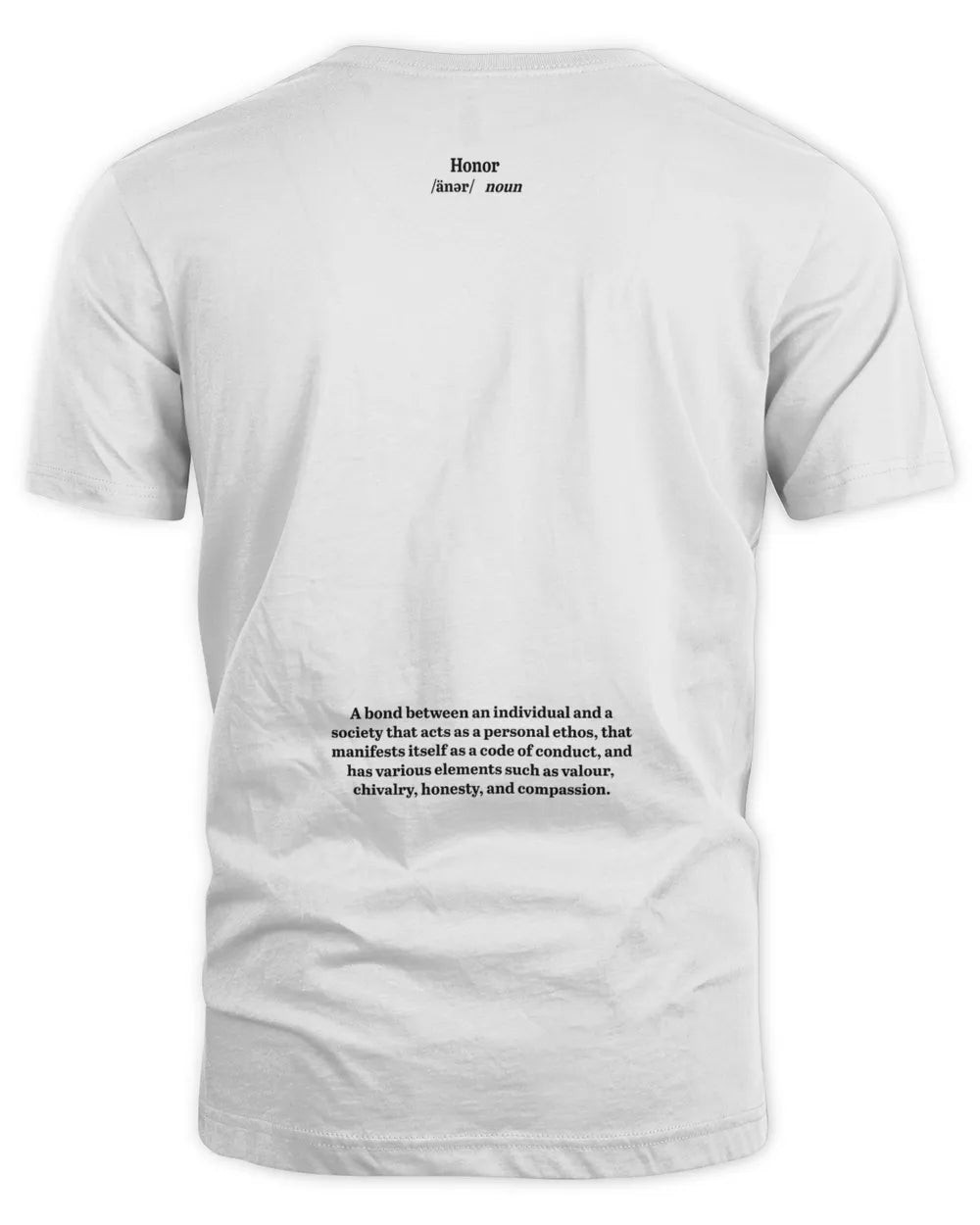 Honor The Gift Clothing Honor Code Shirt