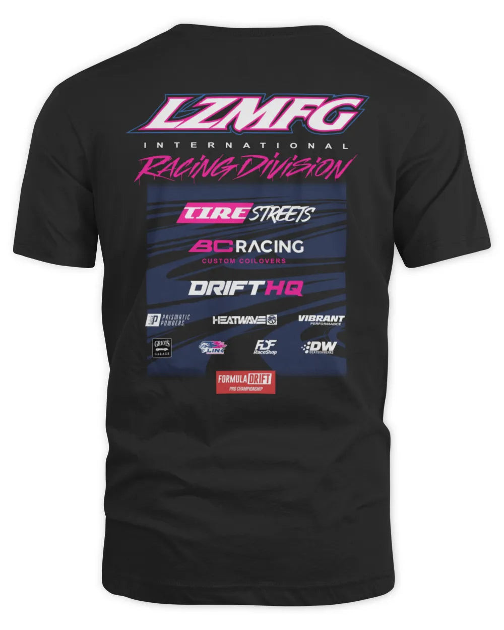 Lzmfg 2024 Formula Drift Team T Shirt