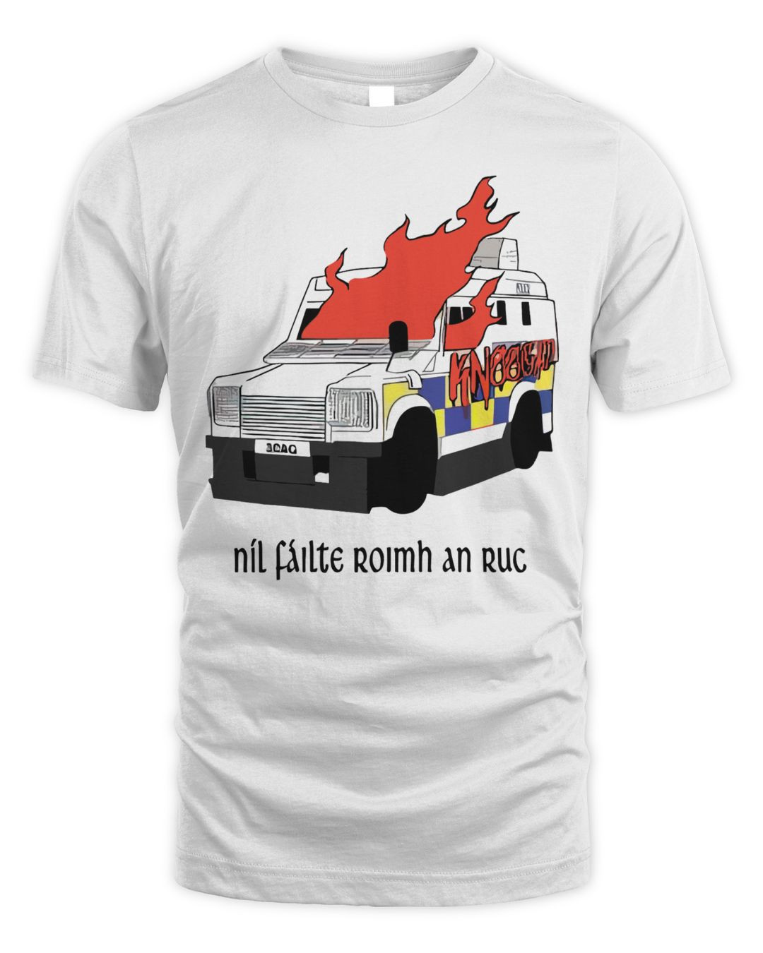 Kneecap Merch Ruc Not Welcome Shirt