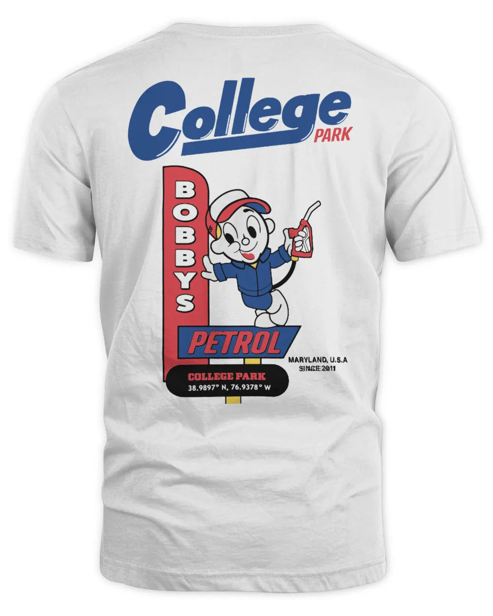 Logic College Park Merch Bobby's Petrol Shirt