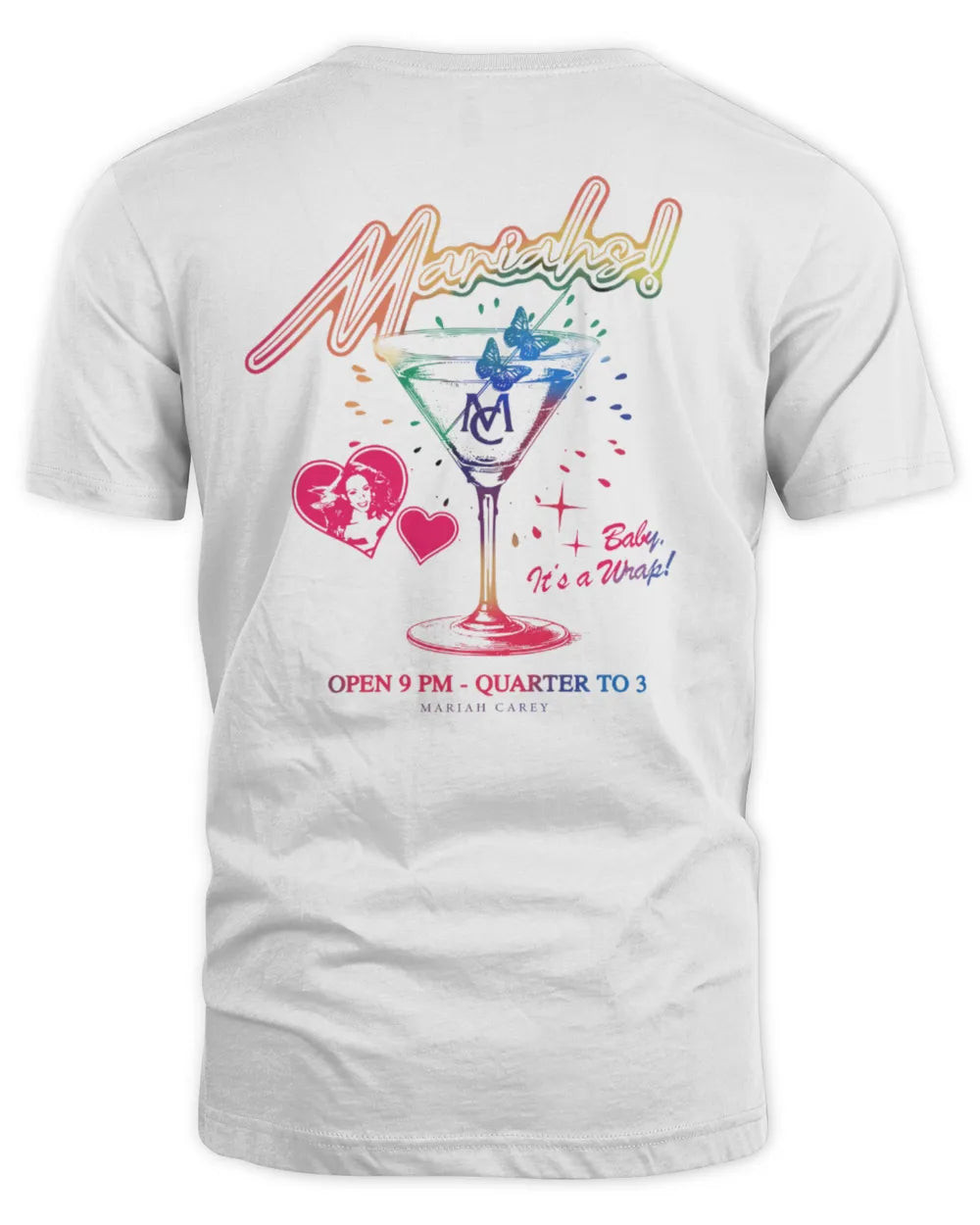 Mariah Carey Rainbow Merch It's A Wrap 2024 Hoodie