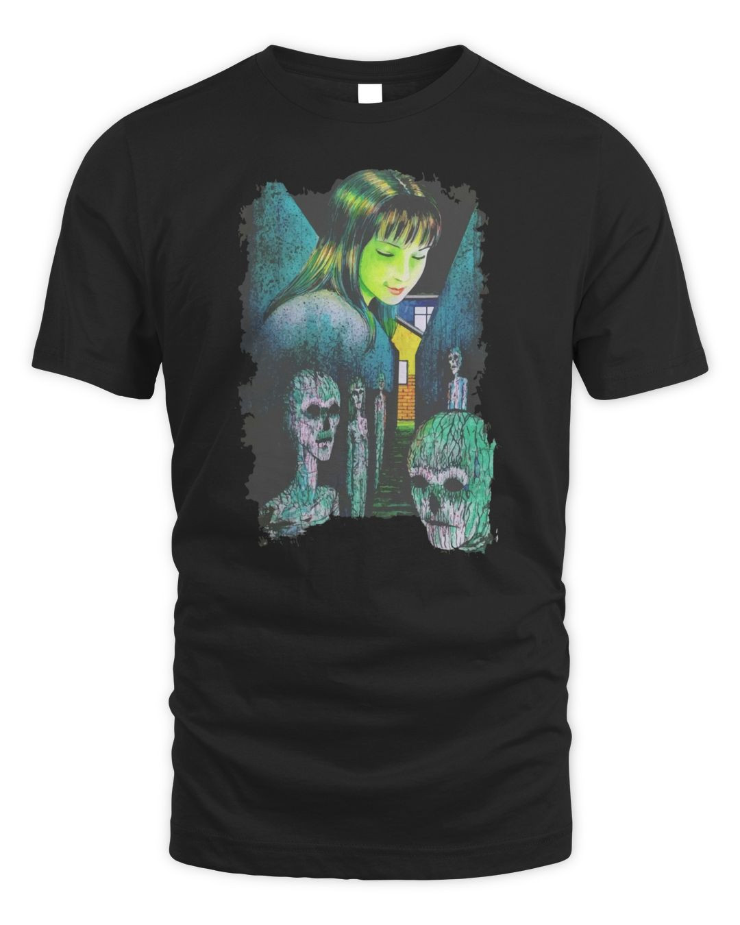 Junji Ito Merch Shadows Shirt
