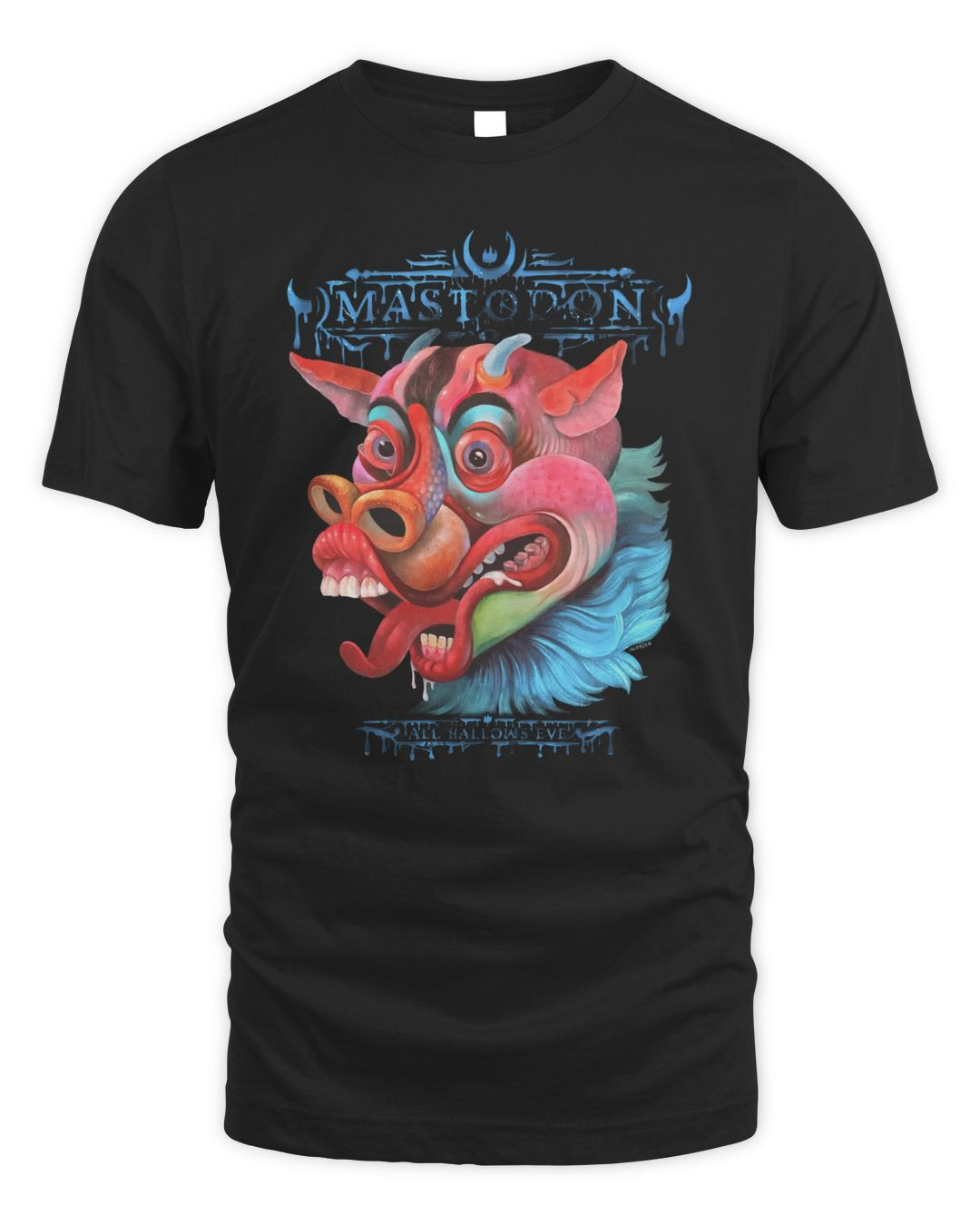 Mastodon Merch Cosmic Cow Halloween Shirt