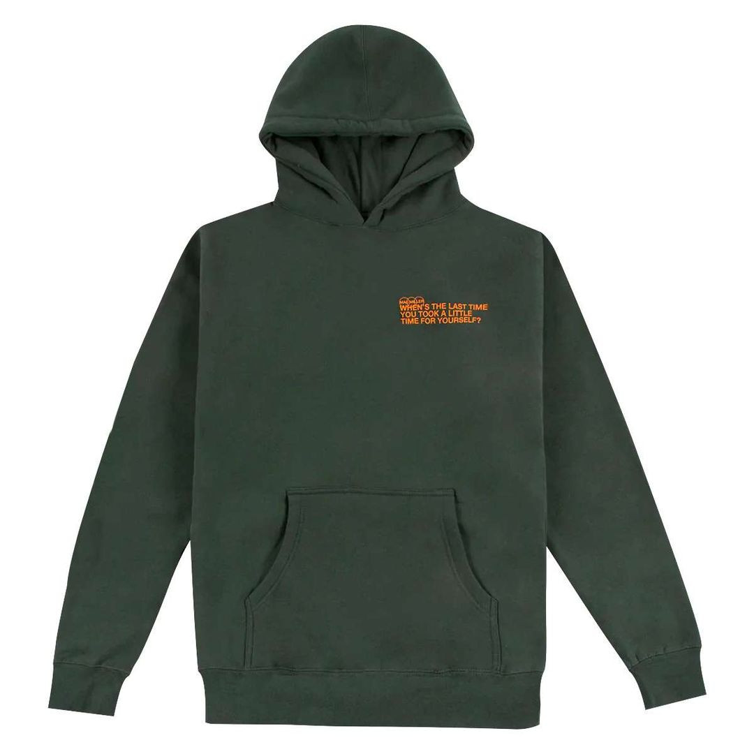 Mac Miller Merch Take A Little Time Green Hoodie