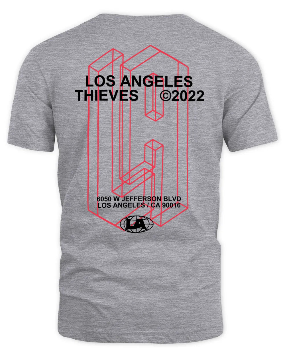 La Thieves Merch 3d Lock-up Shirt
