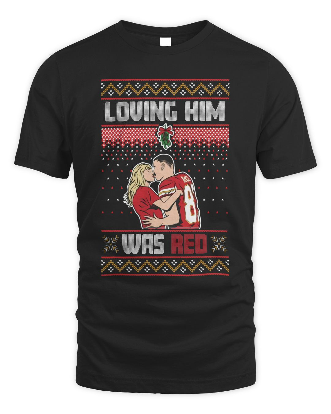 Kfc Radio Merch Loving Him Was Red Ugly Shirt
