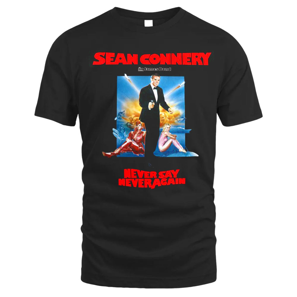 James Bond Never Say Never Again Tee, Vintage T-shirt Style