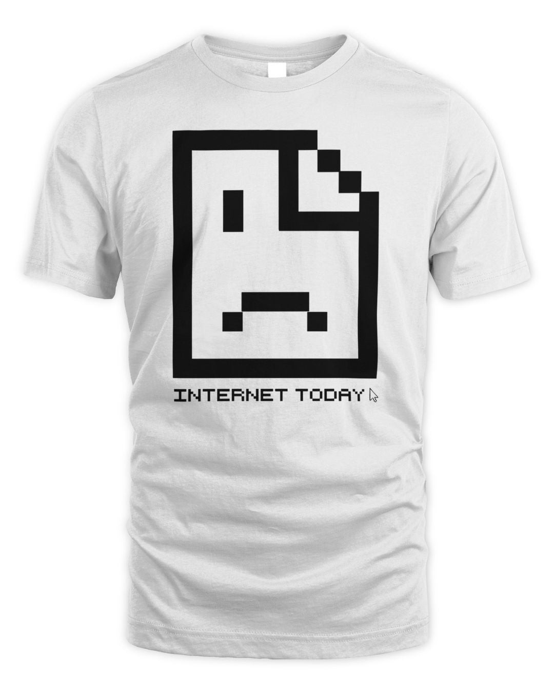 Internet Today Merch Sad Face Shirt