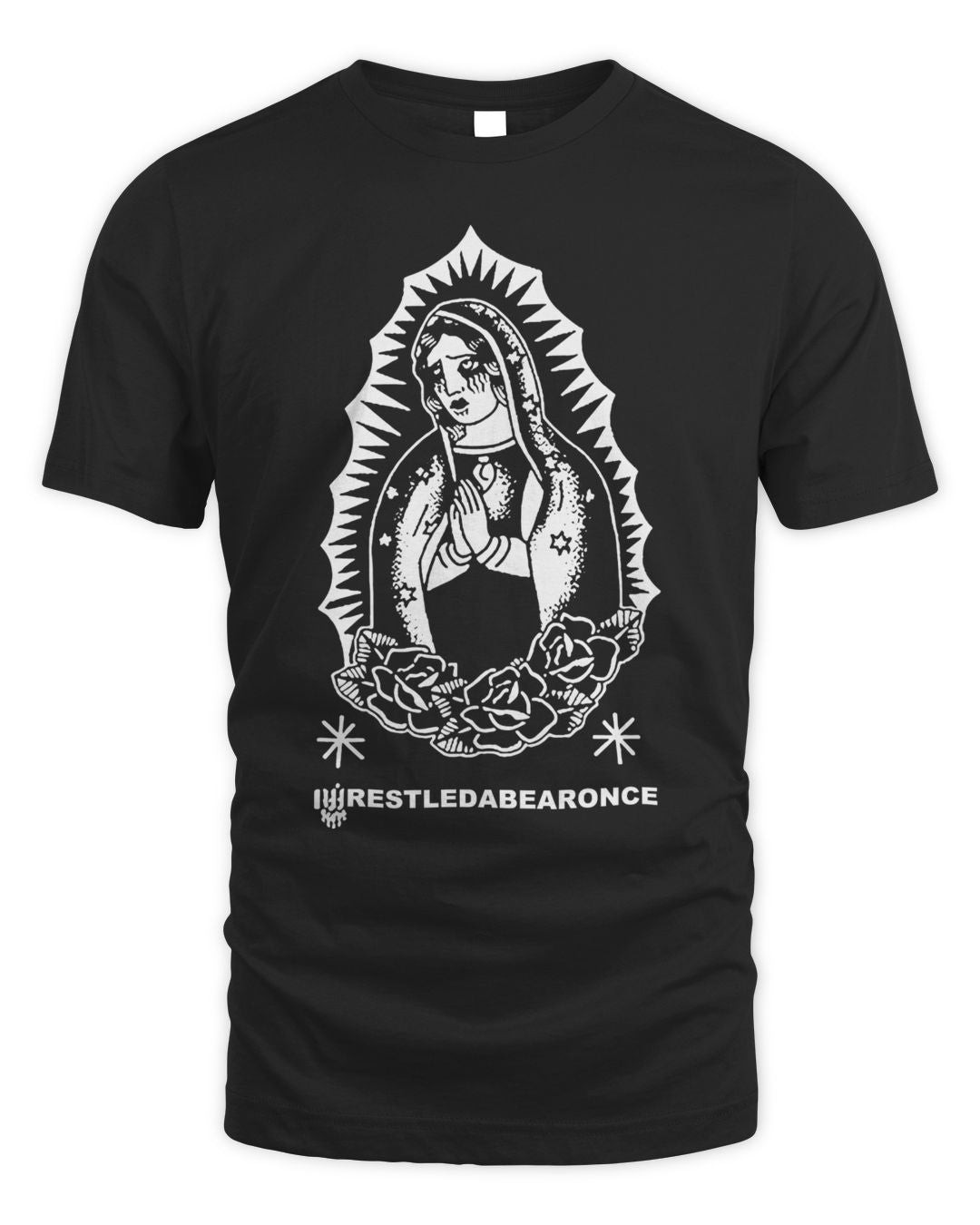 Iwrestledabearonce Merch Hail Mary Candle Shirt