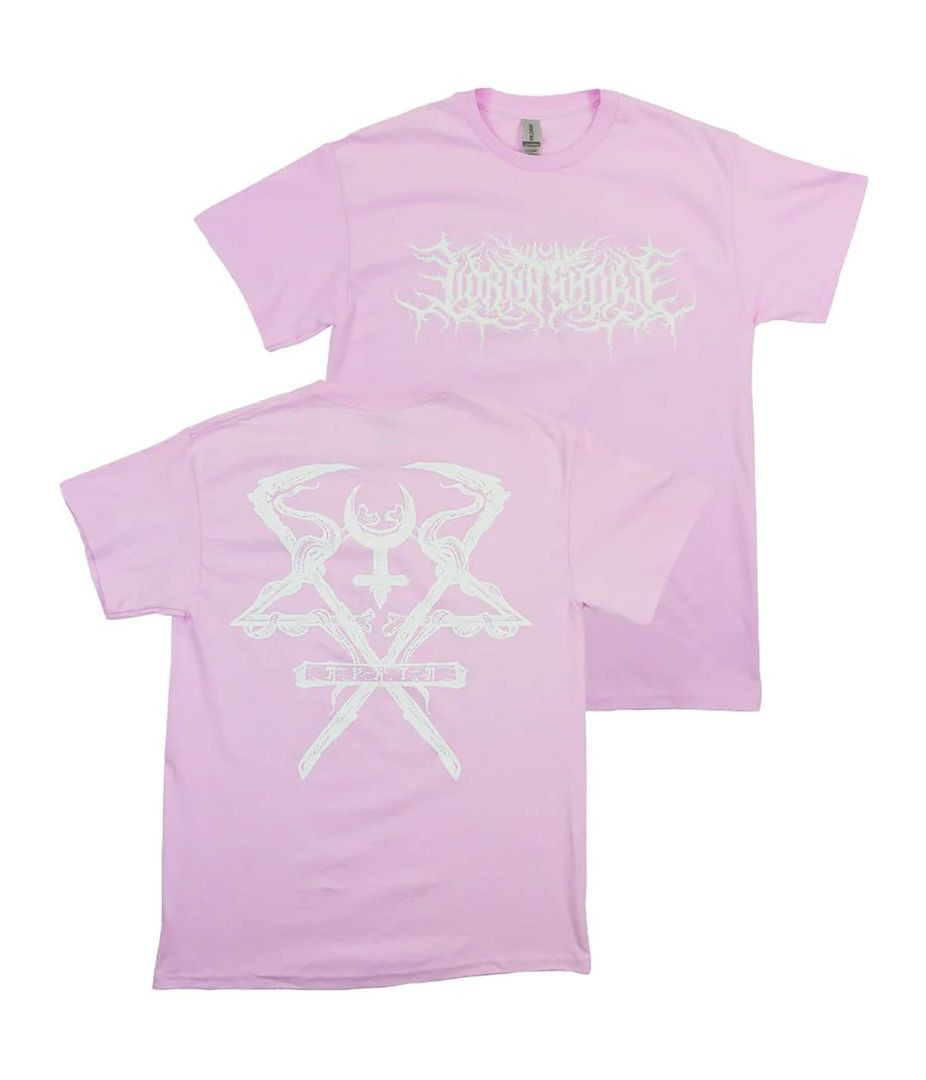 Lorna Shore Merch Lorna Shore Pink Logo Shirt