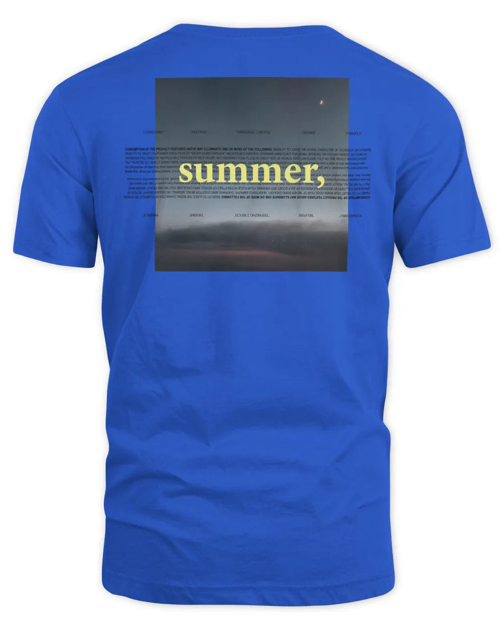 Jeremy Zucker Merch Summer Shirt
