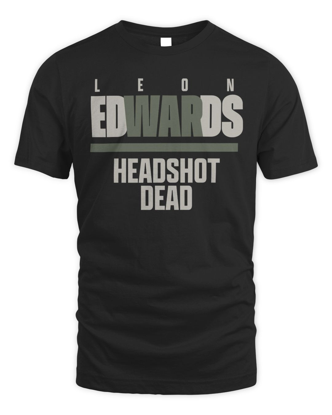 Leon Edwards Merch Headshot Dead Shirt