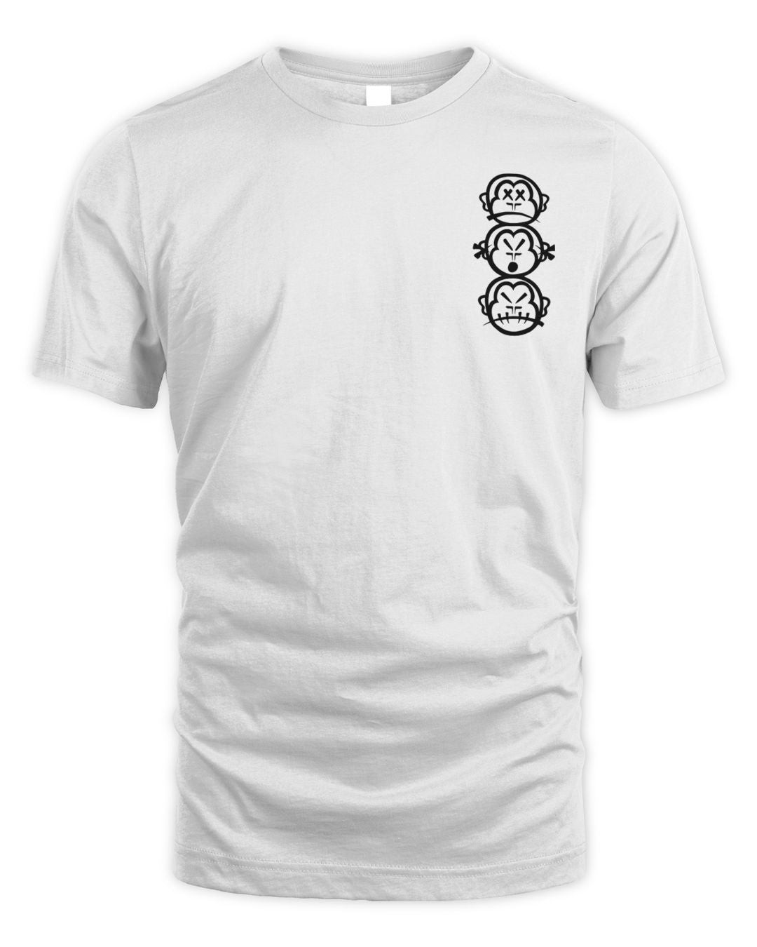 Myb Clothing Three Wise Monkeys Mini Logo Shirt
