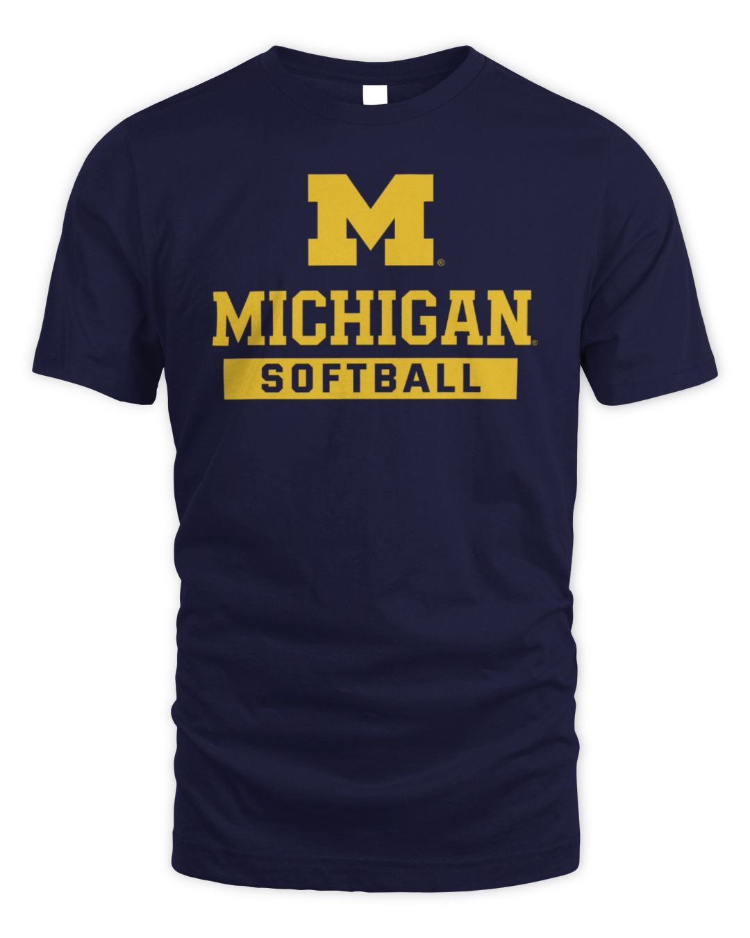 Michigan Wolverines Softball Hoodie Navy