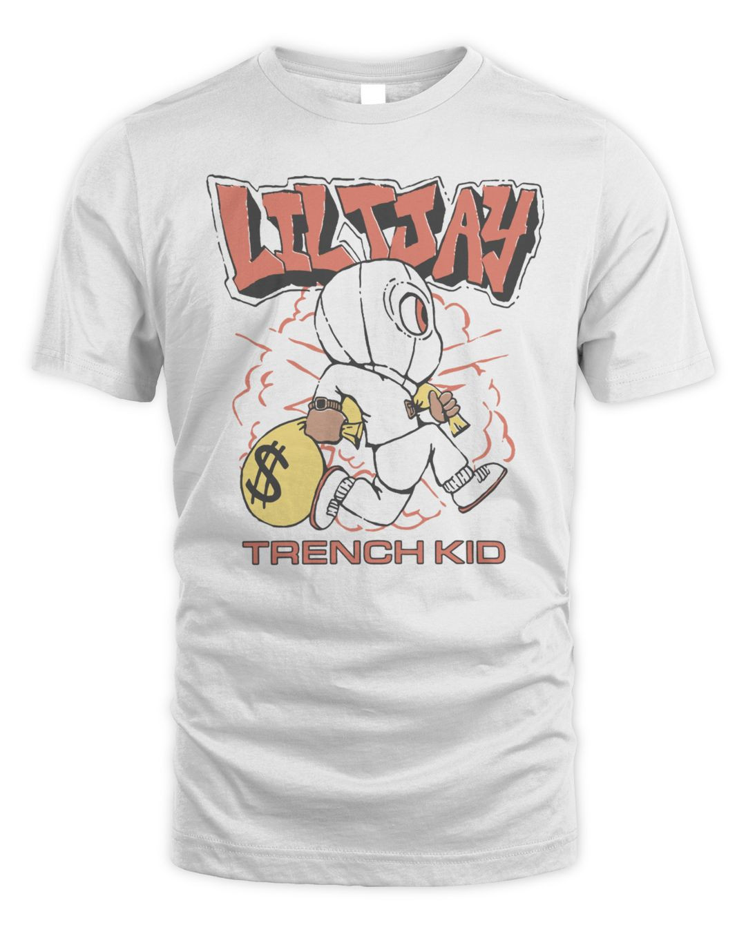 Lil Tjay Merch Cartoon Trench Kid Shirt