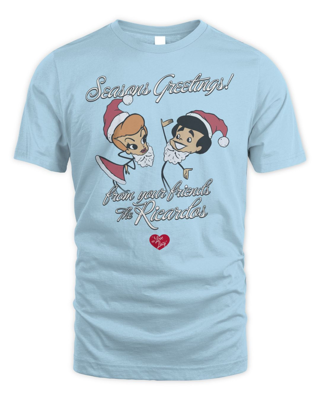 I Love Lucy Merchandise Animated Christmas Shirt