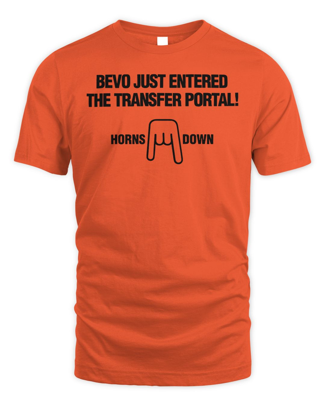 Horns Down Merch Bevo Transfer Portal Shirt