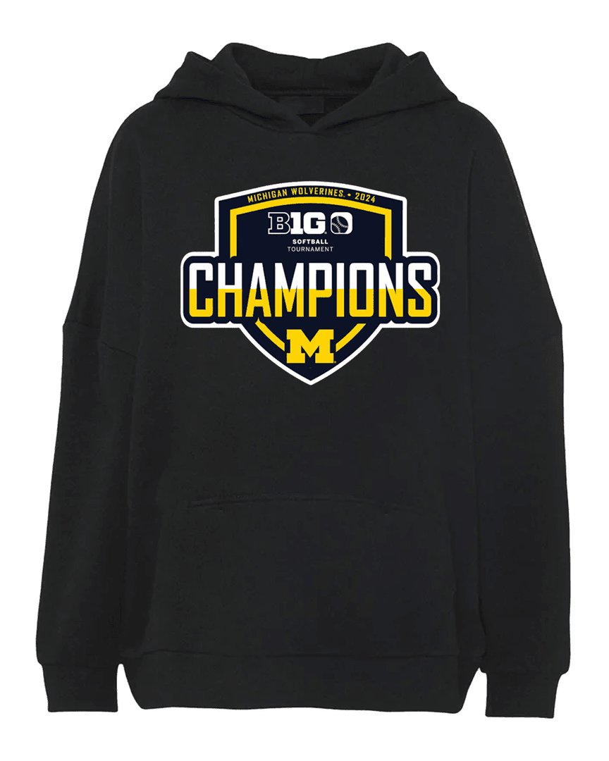 Michigan Softball Team With A Special Hoodie