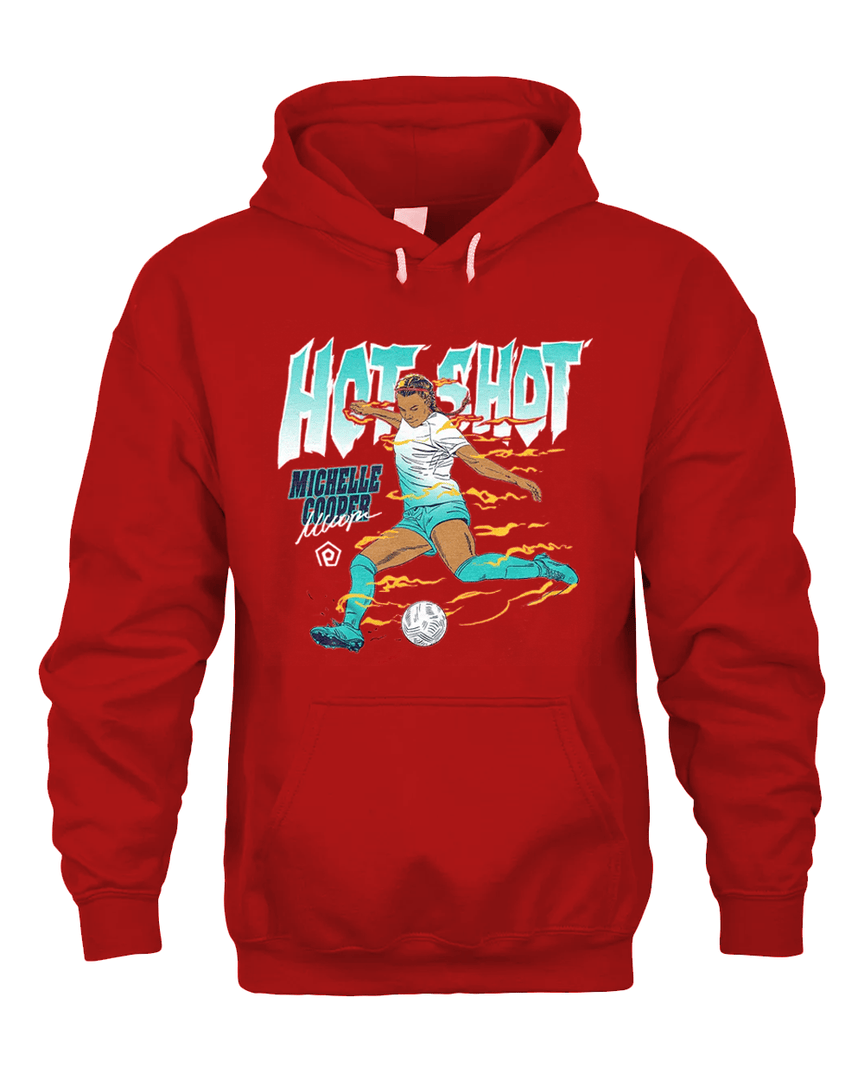 Michelle Cooper Hot Shot Caricature Hoodie