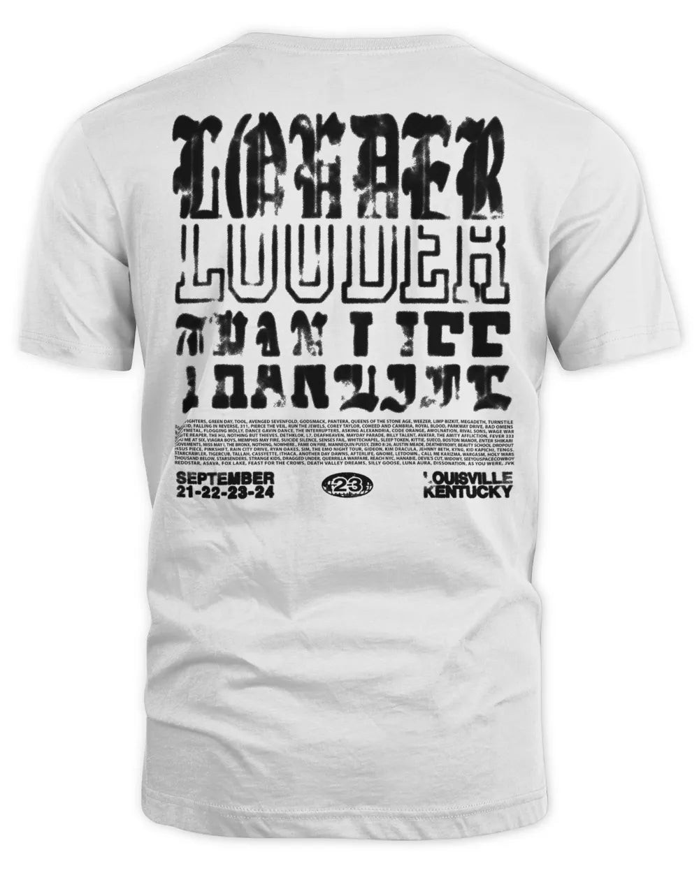 Louder Than Life Merch Mixed Up 2023 Shirt