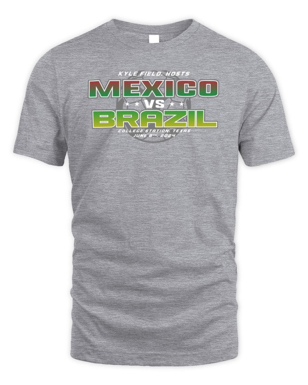 Mexico Vs Brazil Kyle Field Hosts 2024 Shirt