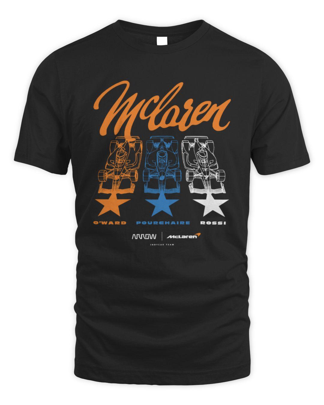 Homefield Apparel 2024 Arrow Mclaren Racing Team Black Merch Hoodie