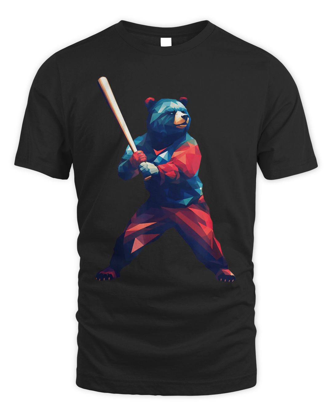 Home Run Bear An Artistic Baseball Extravaganza Shirt