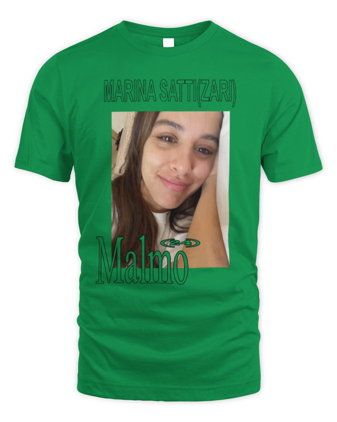 Marina Satti Merch Zari Malmƒƒ€š‚‚¶ Lime Shirt