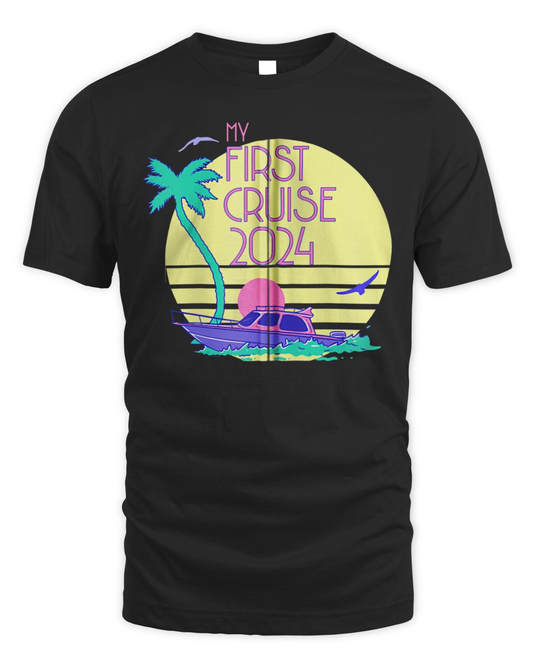 My First Cruise 2024 Funny Shirt