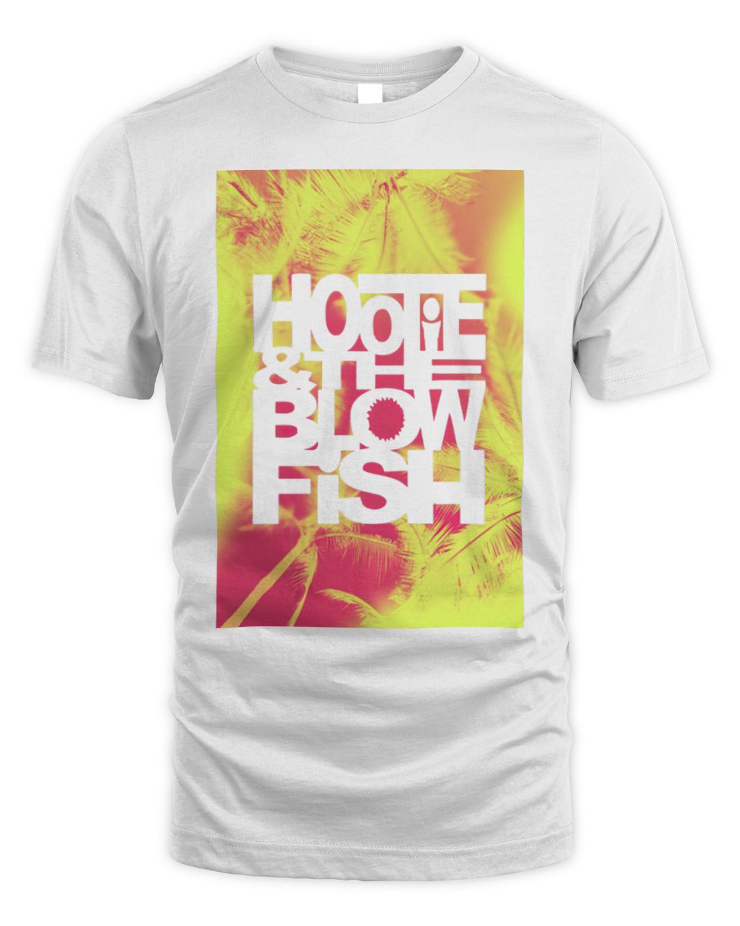 Hootie And The Blowfish Merch Airbrush Palm Tree Shirt